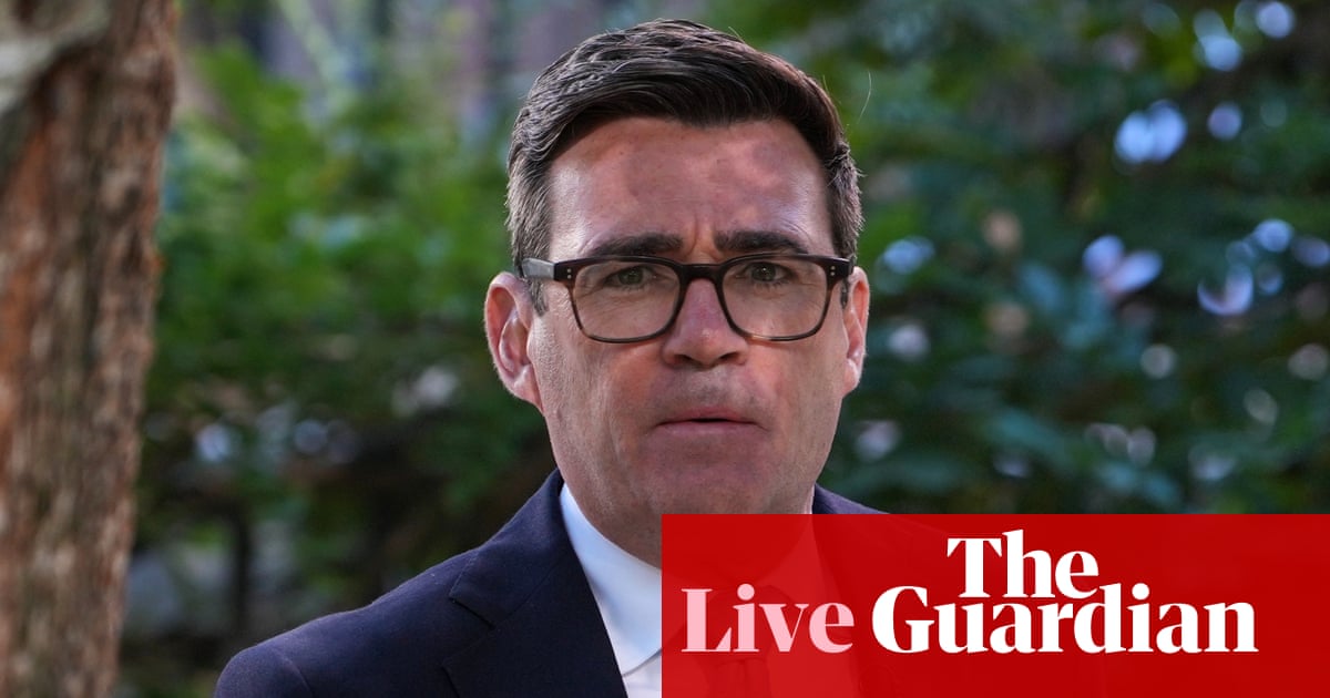 Andy Burnham ‘angry’ over water company bill increases; Sports Direct owner buys Harvey Nichols – as it happened